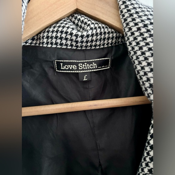 Houndstooth Light Coat sz M Beautiful Vintage!!!! - Picture 15 of 15